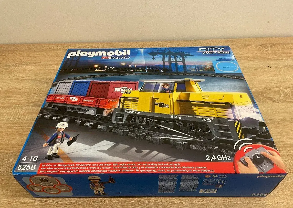 RC PLAYMOBIL VLAK 5258/G-ZAHRADNÍ ŽELEZNICE-NOVÉ