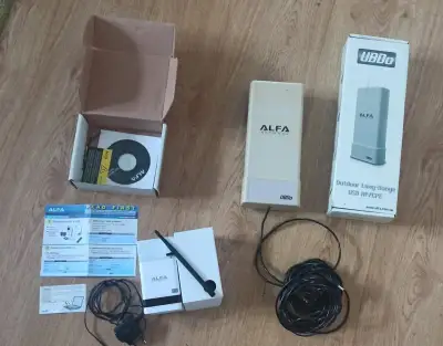 Alfa router a externí wifi anténa Alfa