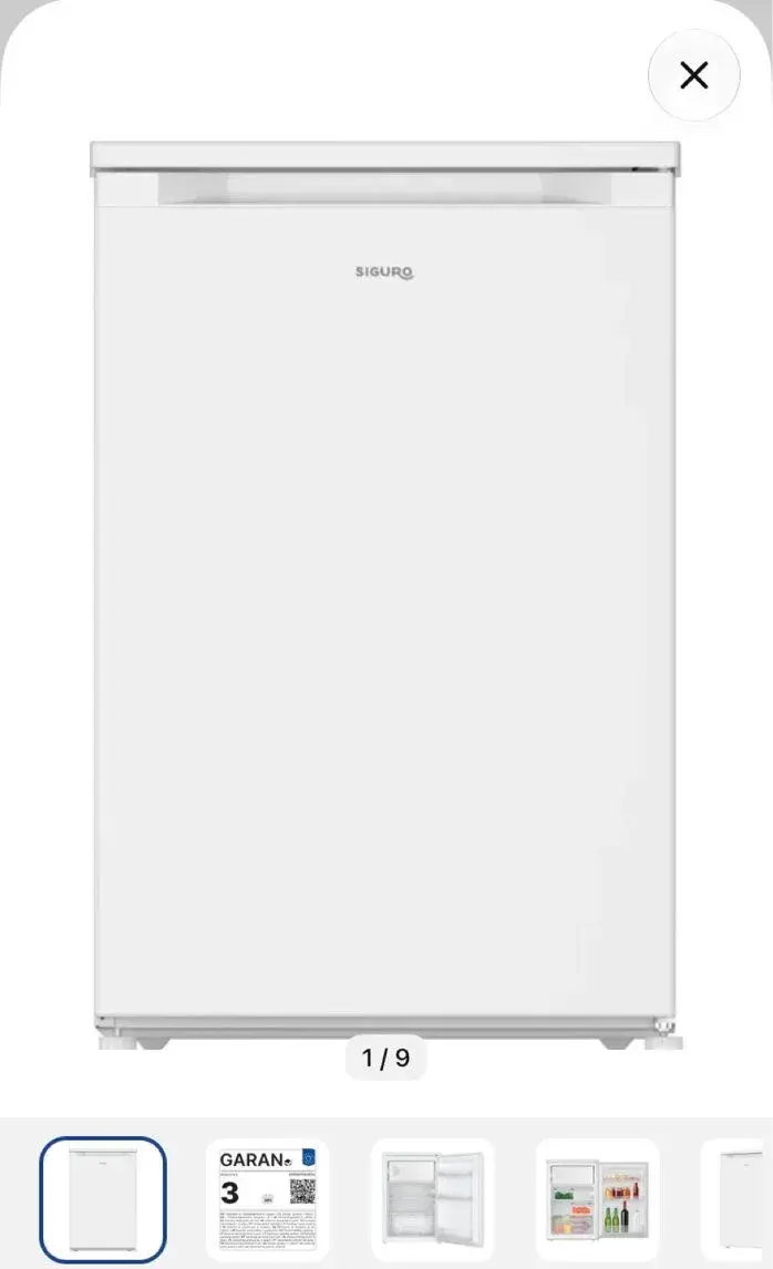 Lednice Siguro Chill & Freeze E250W