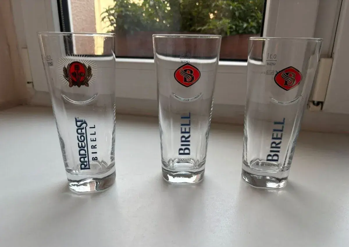 pivní sklenice Birell 0.3 ( 3 kus )