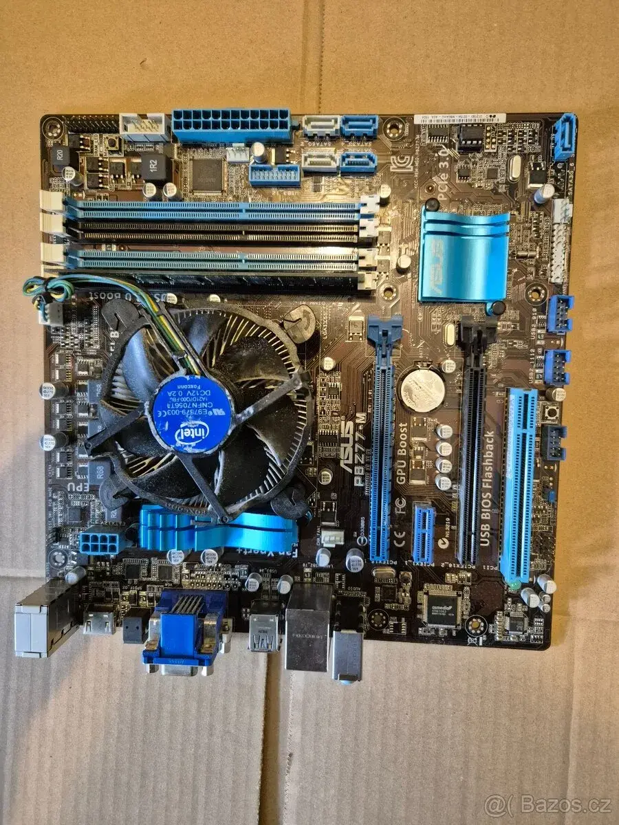 Základní deska+procesor 4xjadro+Ram-8GB- DDR3