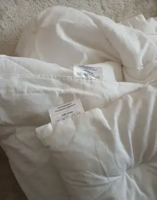Letní přikrývka a polštář do postýlky