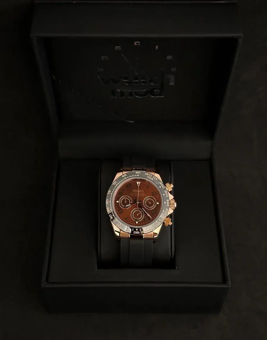 Seiko mod Daytona Chocolate