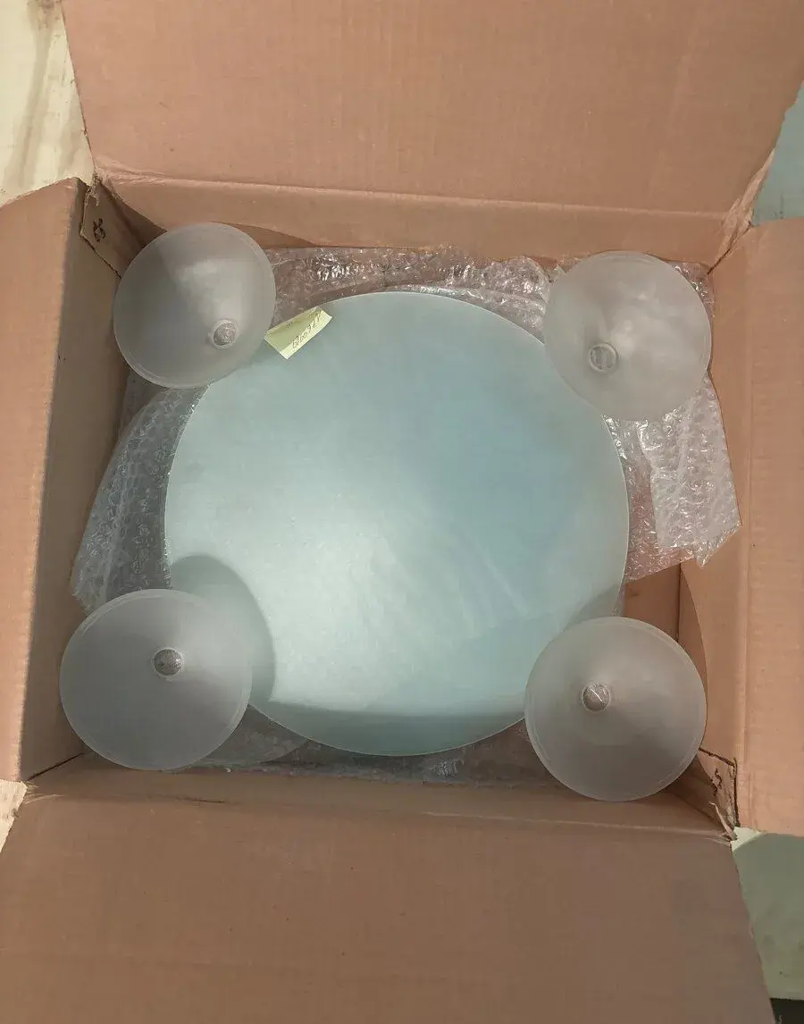 Skleněné kryty na světlo lustr lampu atd