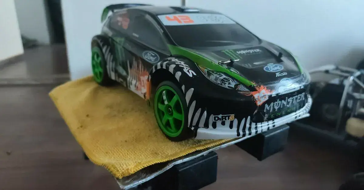 RC auto Traxxas fiesta ken block vxl