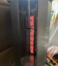 Gril na gyros.