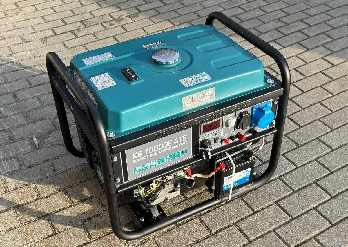 Benzínová elektrocentrála KS 10000E ATS