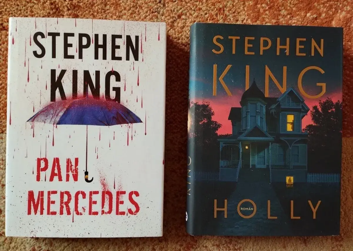 2x STEPHEN KING: Pan Mercedes, Holly