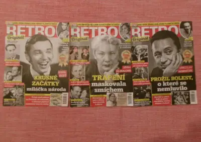 Časopisy Retro.