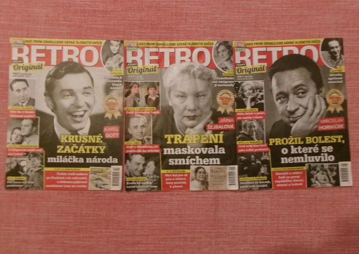 Časopisy Retro.