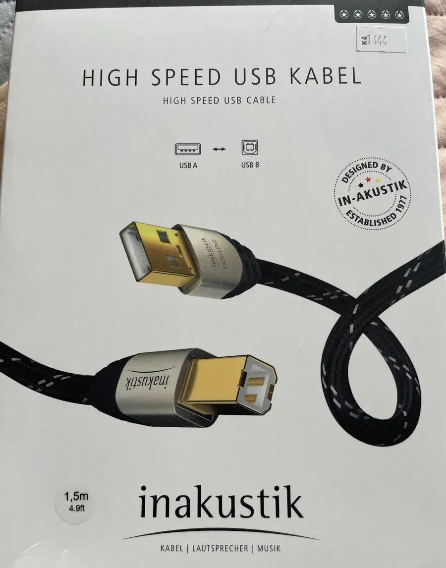 datový kabel Inakustik Exzellenz High Speed USB A-B 1,5m