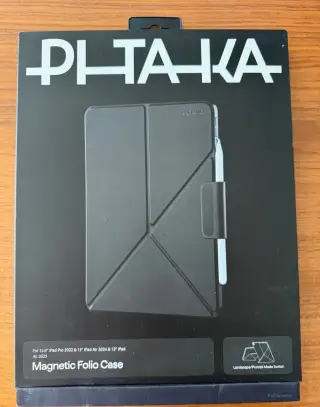 Pitaka Folio 2 case Black iPad Air 11" 2024, iPad Pro 11"