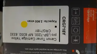 Tonery a cartridge do tiskáren, kopírek různé