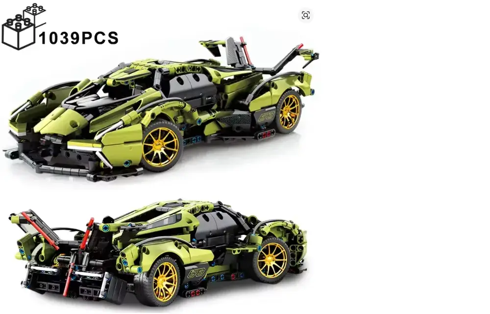 Lambo stavebnice 1039 ks