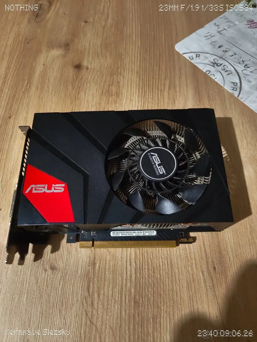 Název inzerátu: Grafická karta ASUS GeForce GTX 970 DirectCU