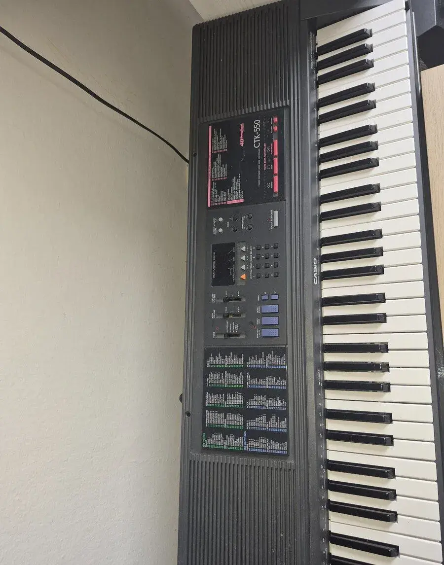 Klávesy Casio- CTK - 550