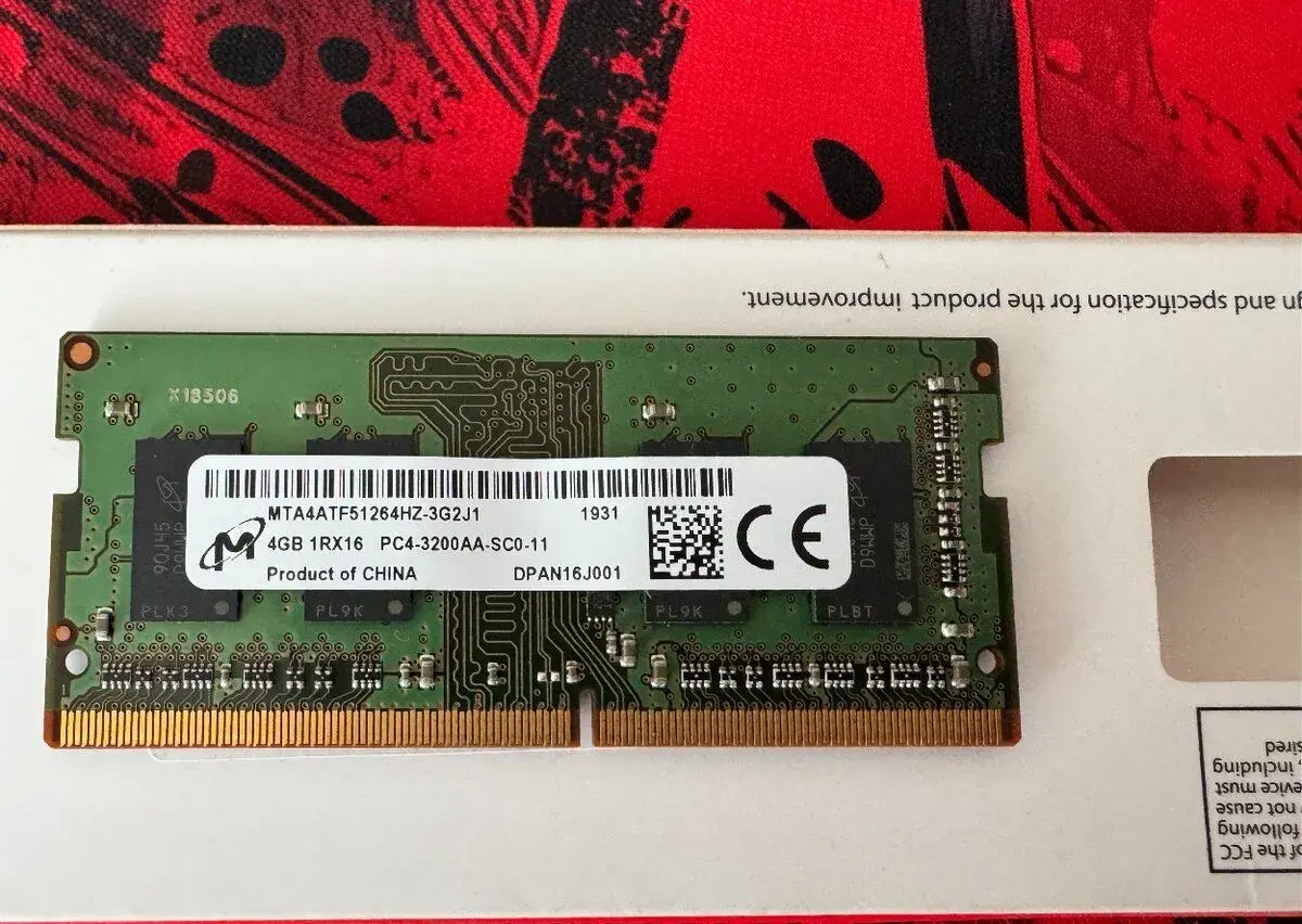 Micron 4GB DDR4 3200MHz SO-DIMM