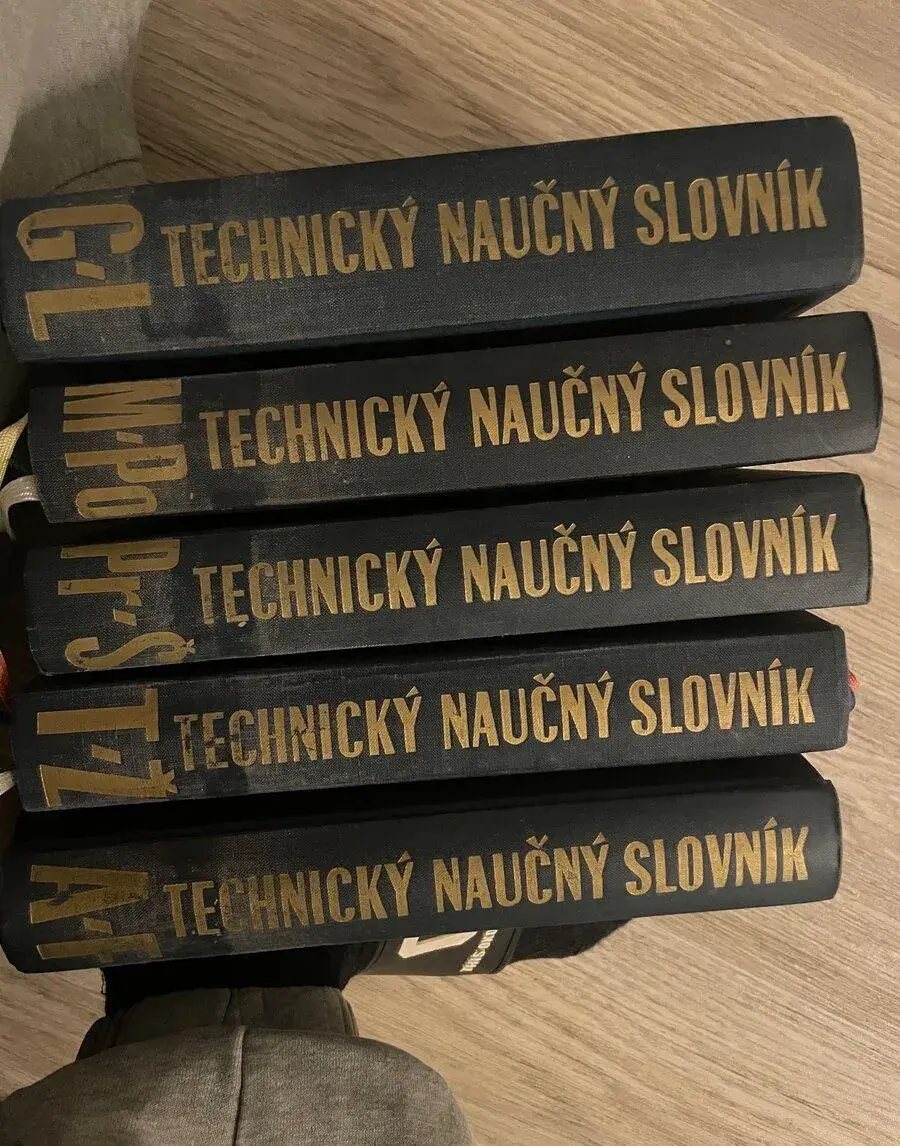 Technický naučný slovník sada