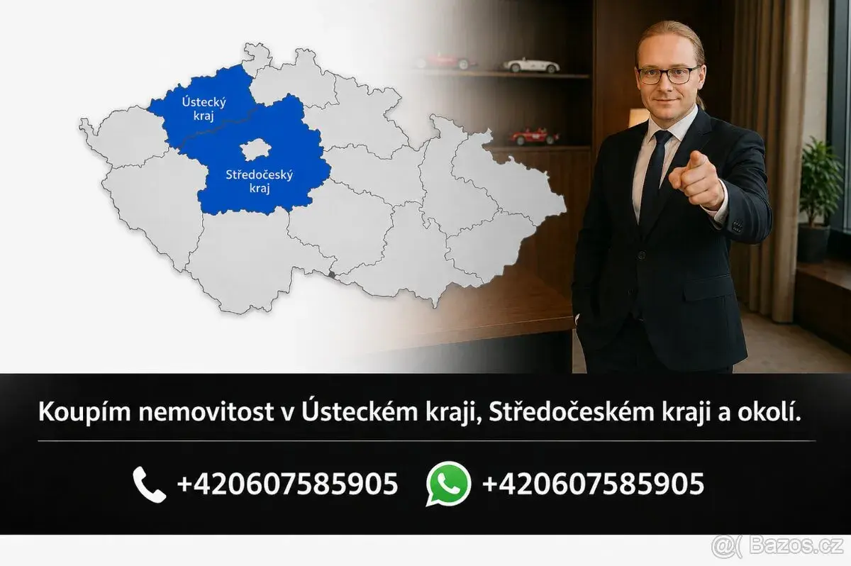 Nemovitost v Ústeckém, nebo Středočeském kraji
