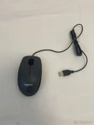 Drátová myš Logitech M90 – jako nová