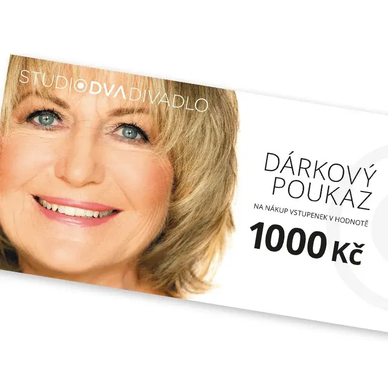 Dárkový poukaz do divadla