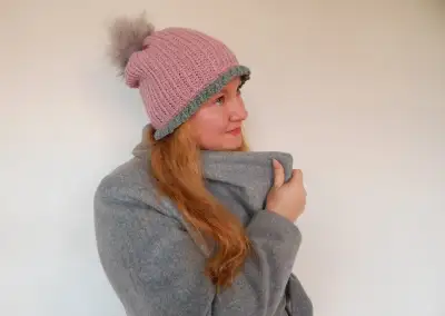 Dámská háčkovaná čepice č. 1 a 2+ 2 čepice PÁNSKÉ