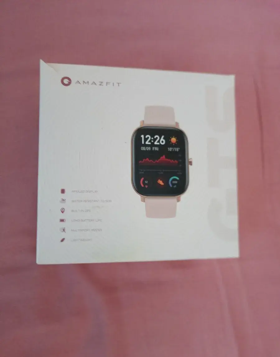 Chytré hodinky AMAZFIT Lifestyle Amazfit GTS, rose pink