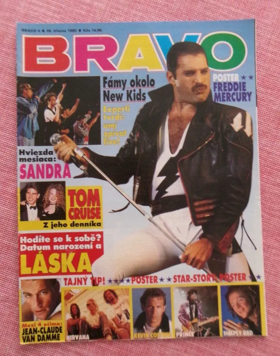Bravo 4/1992 - nekompletní.