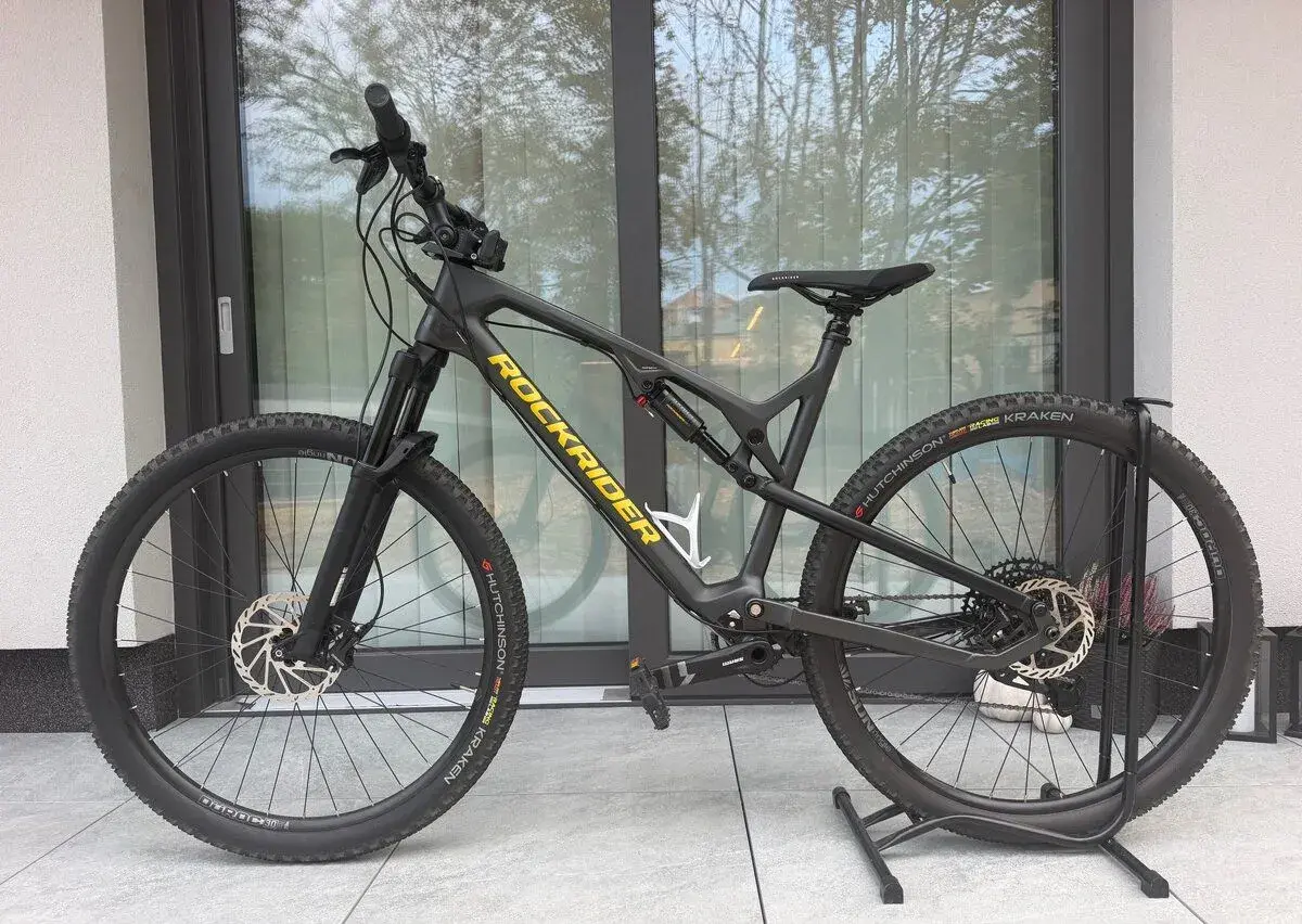 Rockrider XC 500S Carbon XL - 300km, teleskopka