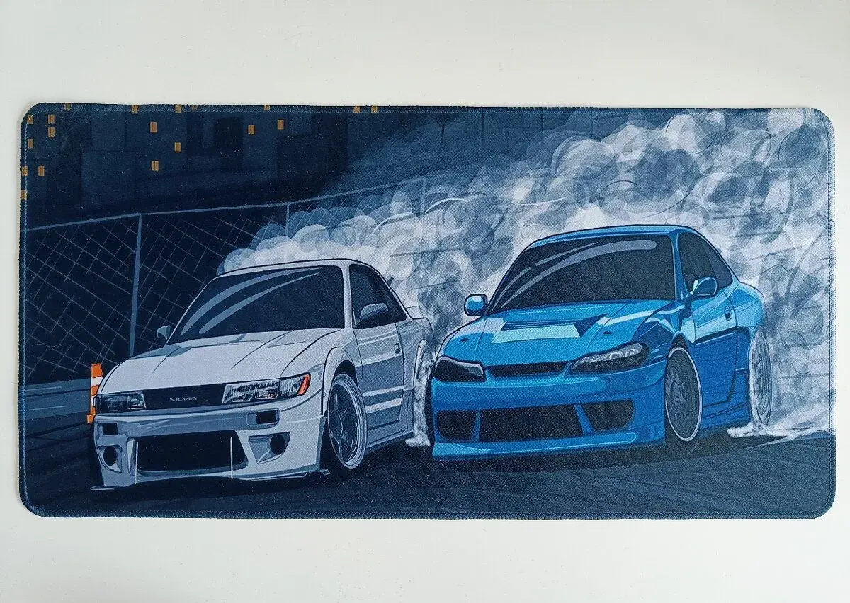 Herní podložka pod myš Nissan Silvia XXL drift