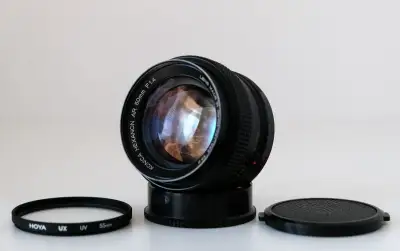 Konica Hexanon AR 50mm f/1.4 - (Konica AR)