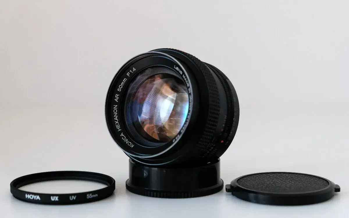 Konica Hexanon AR 50mm f/1.4 - (Konica AR)
