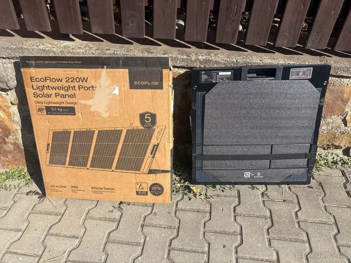 Ecoflow panel 2. generace 220W