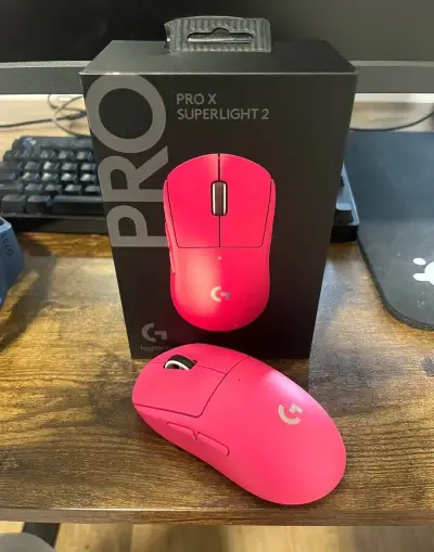 Logitech pro x superlight x2, magenta