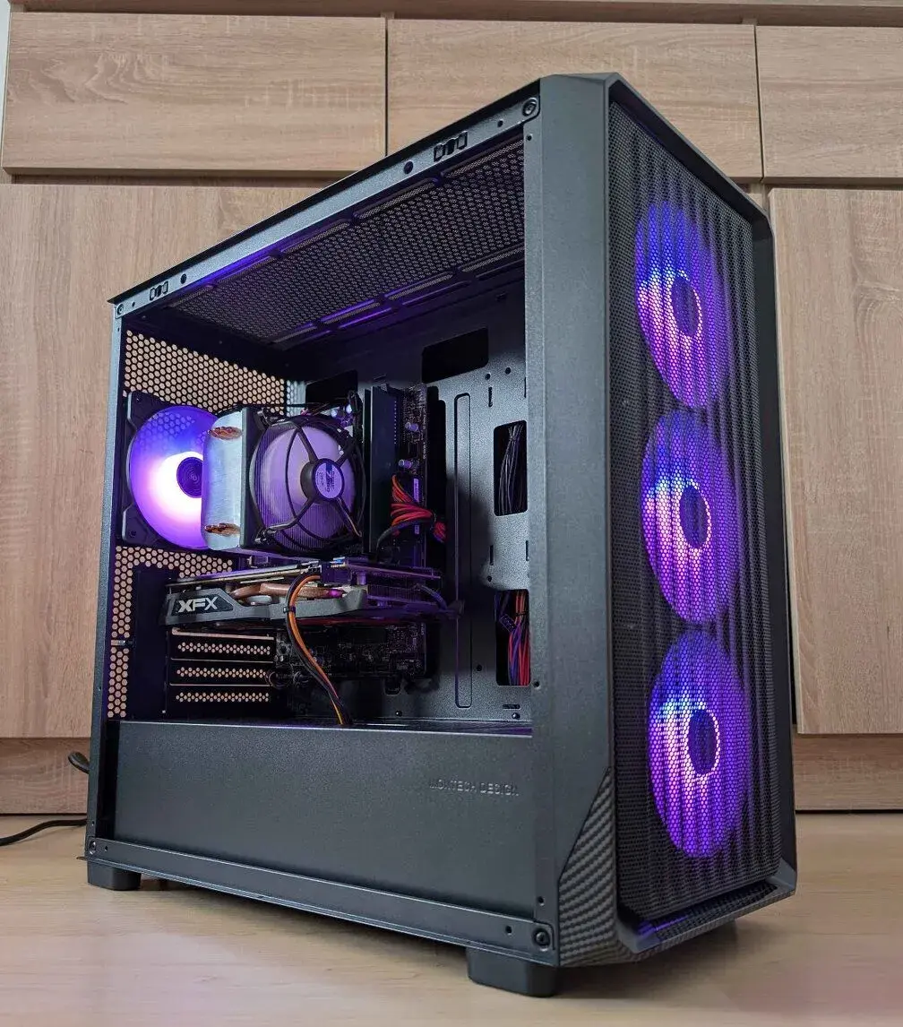 Herní PC Intel i5, RX 470 8GB, 16GB DDR4, SSD, záruka