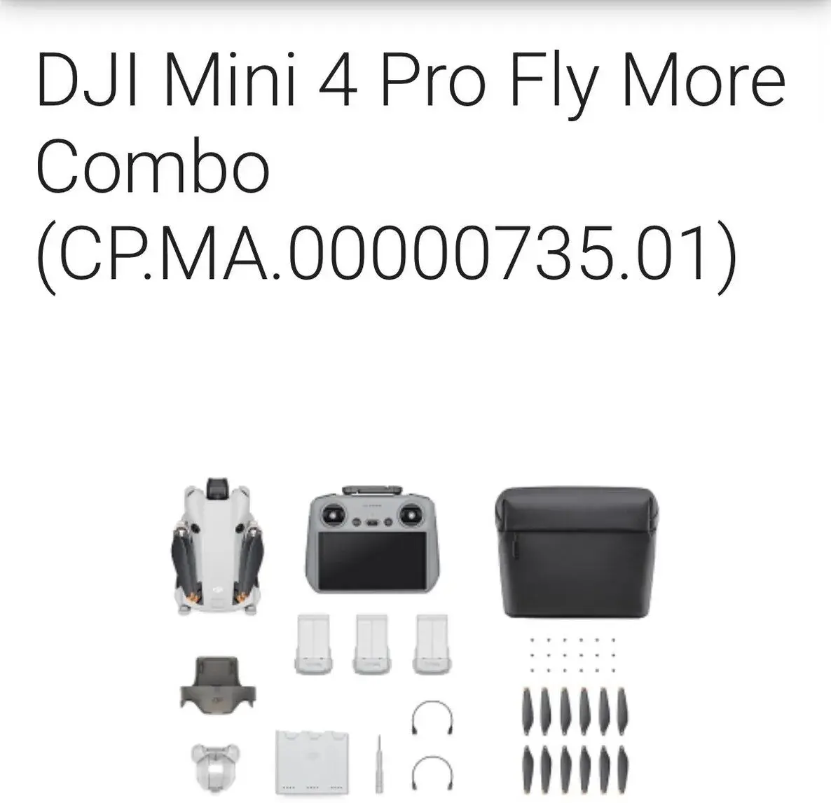 DJI Mini 4 Pro Fly More Combo+SD karta 256GB