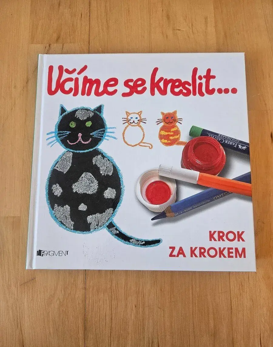 Kniha Učíme se kreslit.