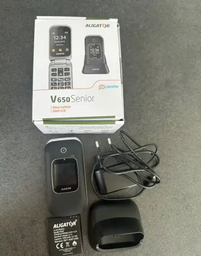 Aligator V650 Senior černý