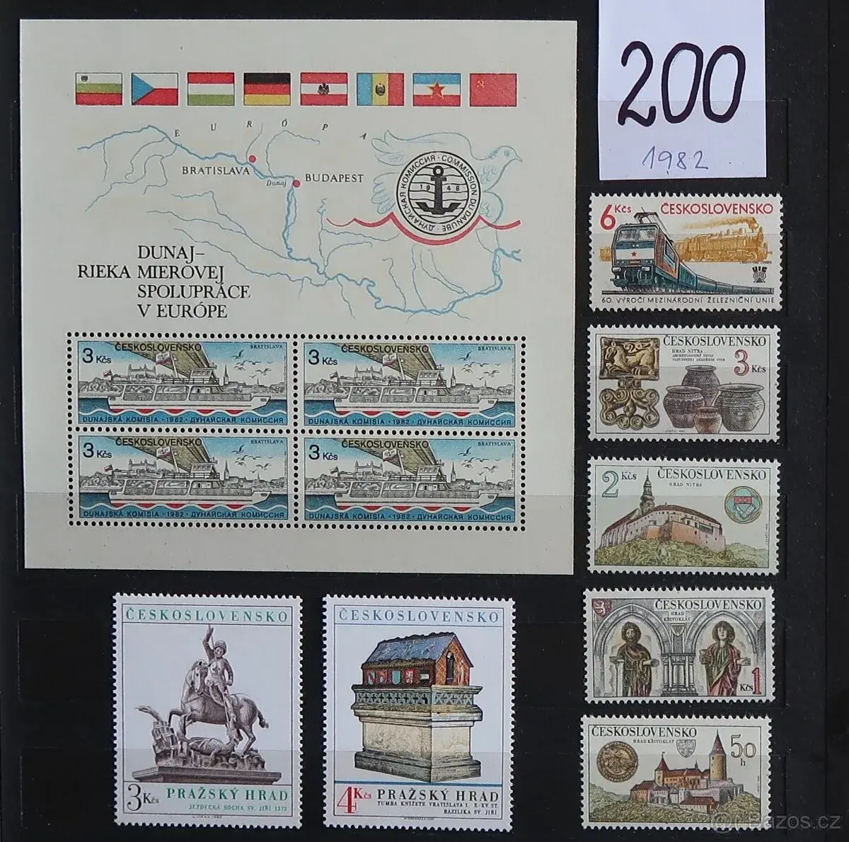 Známky Československo II – C