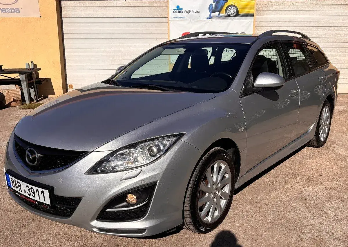 ▶️MAZDA 6 2.0i 114KW,2011,VÝHŘEV,DIGIKLIMA,SERVIS,BEZ RZI◀️