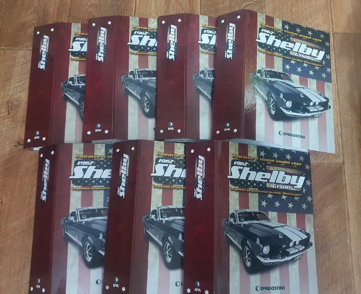 Pořadače deagostiny mustang