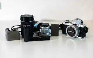 Olympus OM-D E-M10 Mark II + 3 objektivy