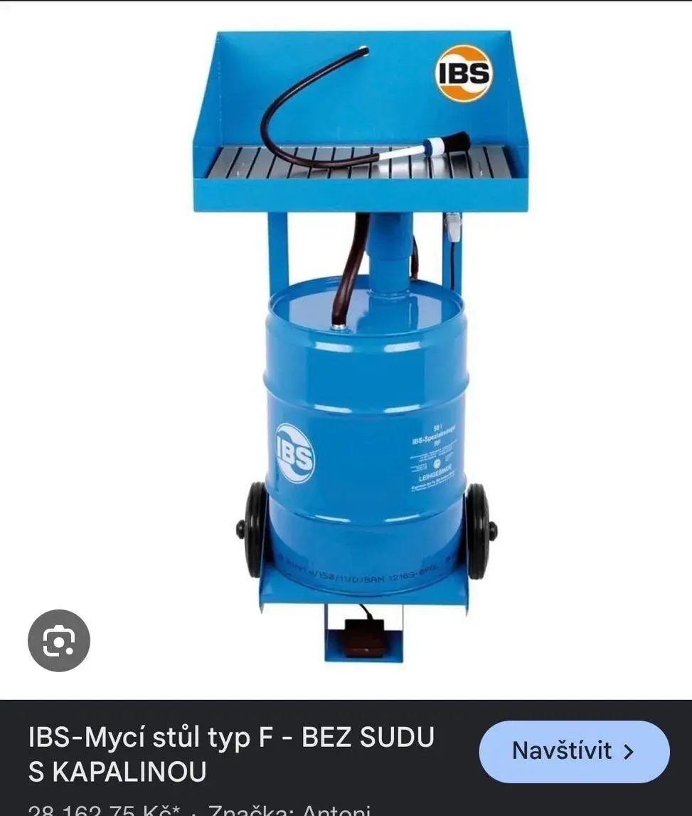 Mycí stůl IBS