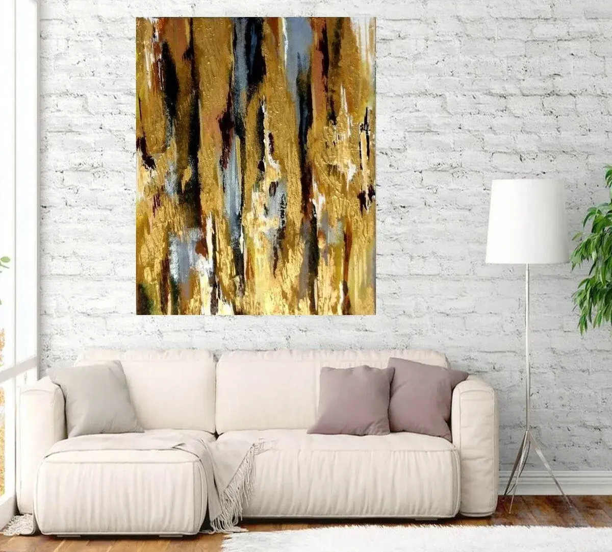 Abstraktní obraz , 50x40