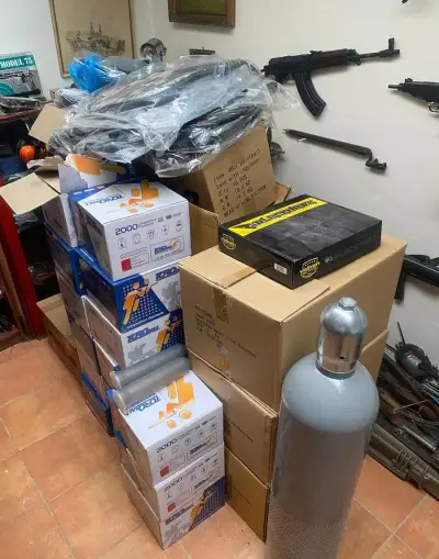 Nové kompletní vybavení Paintball