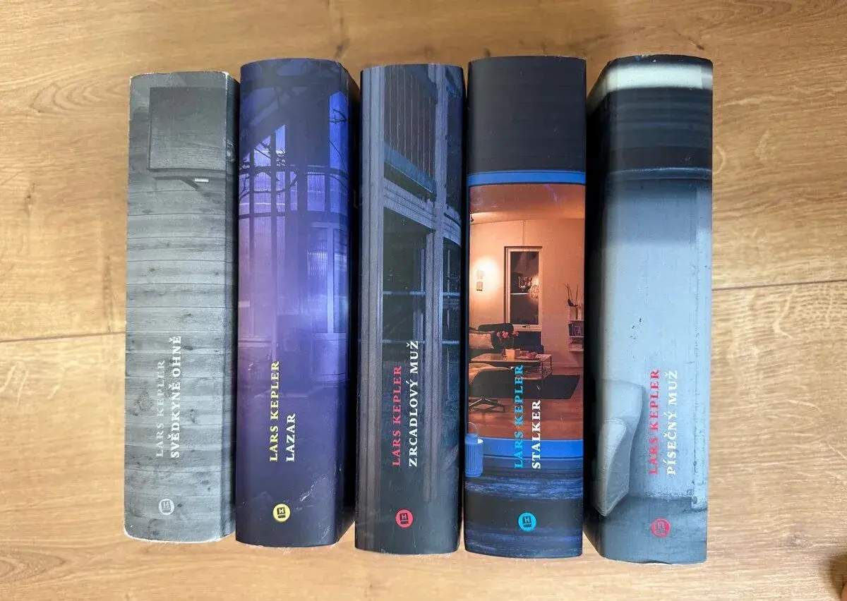 Lars Kepler – 5 knih, pevná vazba