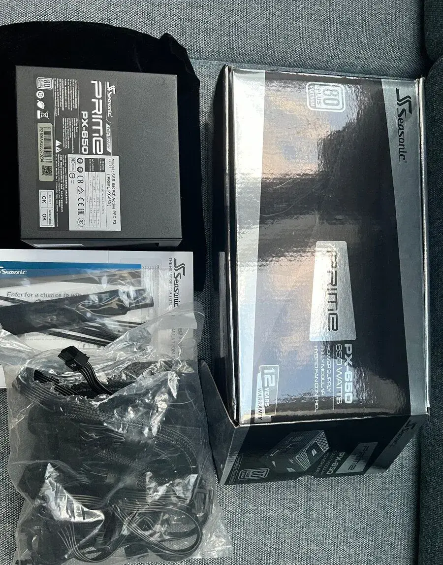PSU Seasonic, 650W, Platinum