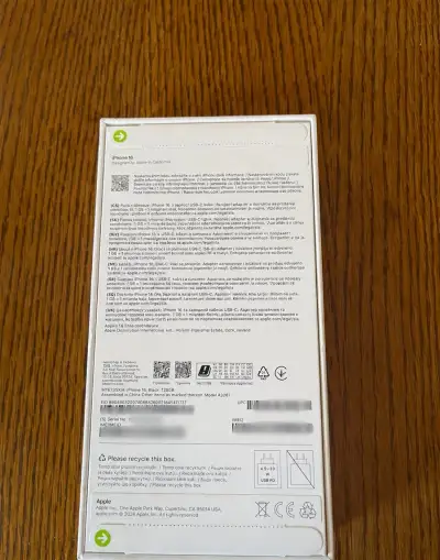 Apple iPhone 16 128 GB – černý – NOVÝ, ZAPEČETĚNÝ