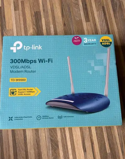 TP-Link TD-W9960 – nepoužitý VDSL/ADSL Wi-Fi modem