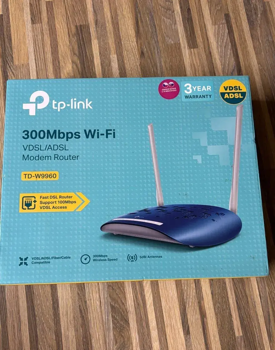 TP-Link TD-W9960 – nepoužitý VDSL/ADSL Wi-Fi modem